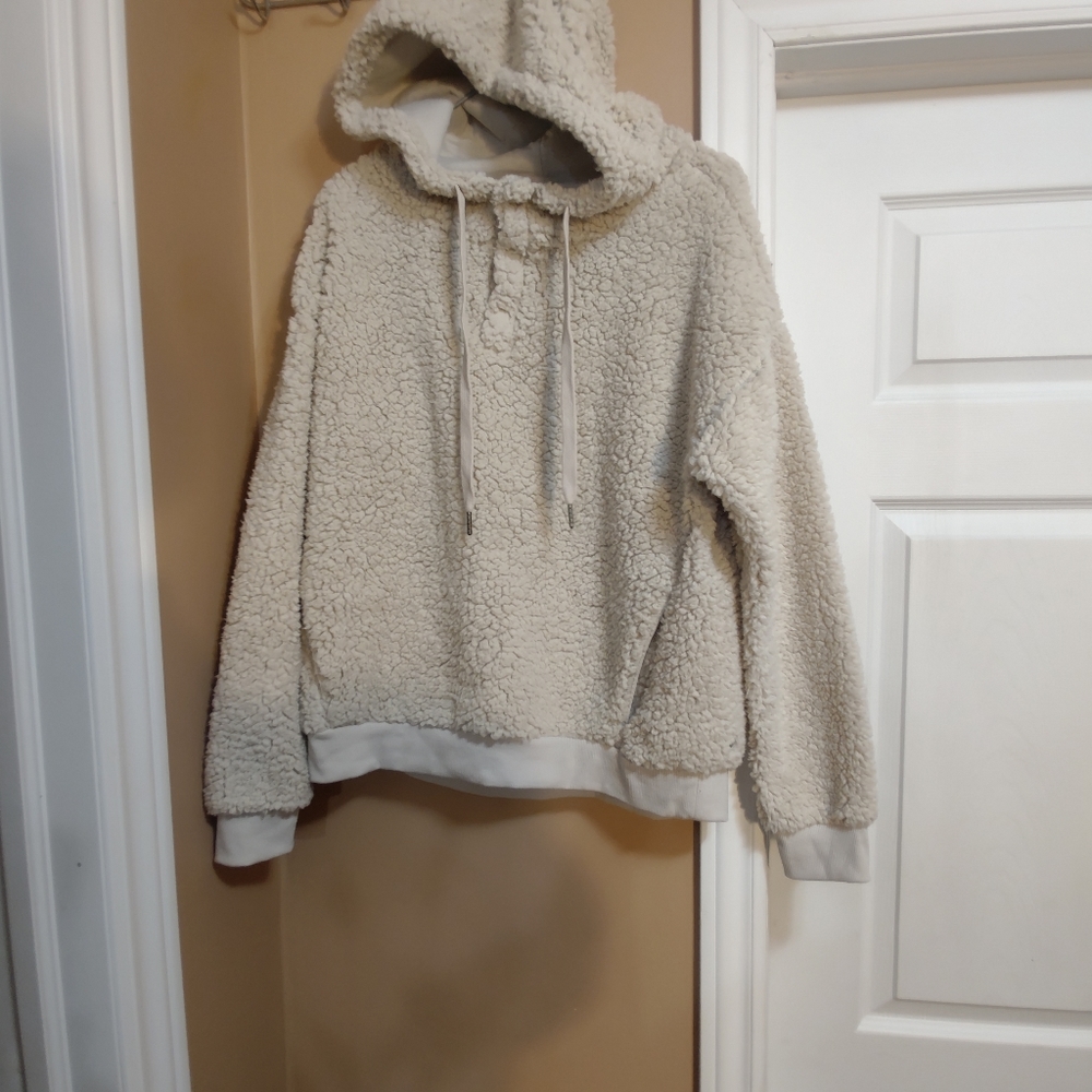 Z By Zella Beige Hoodie M